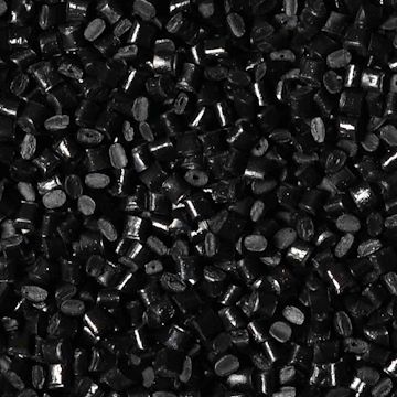塑胶原料ABS/PET合金 黑色再生料